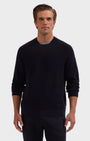 Bugatchi Sweaters Grid Stitch Crewneck Sweater