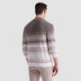 Bugatchi Sweaters Ombre Stripe Crewneck Sweater