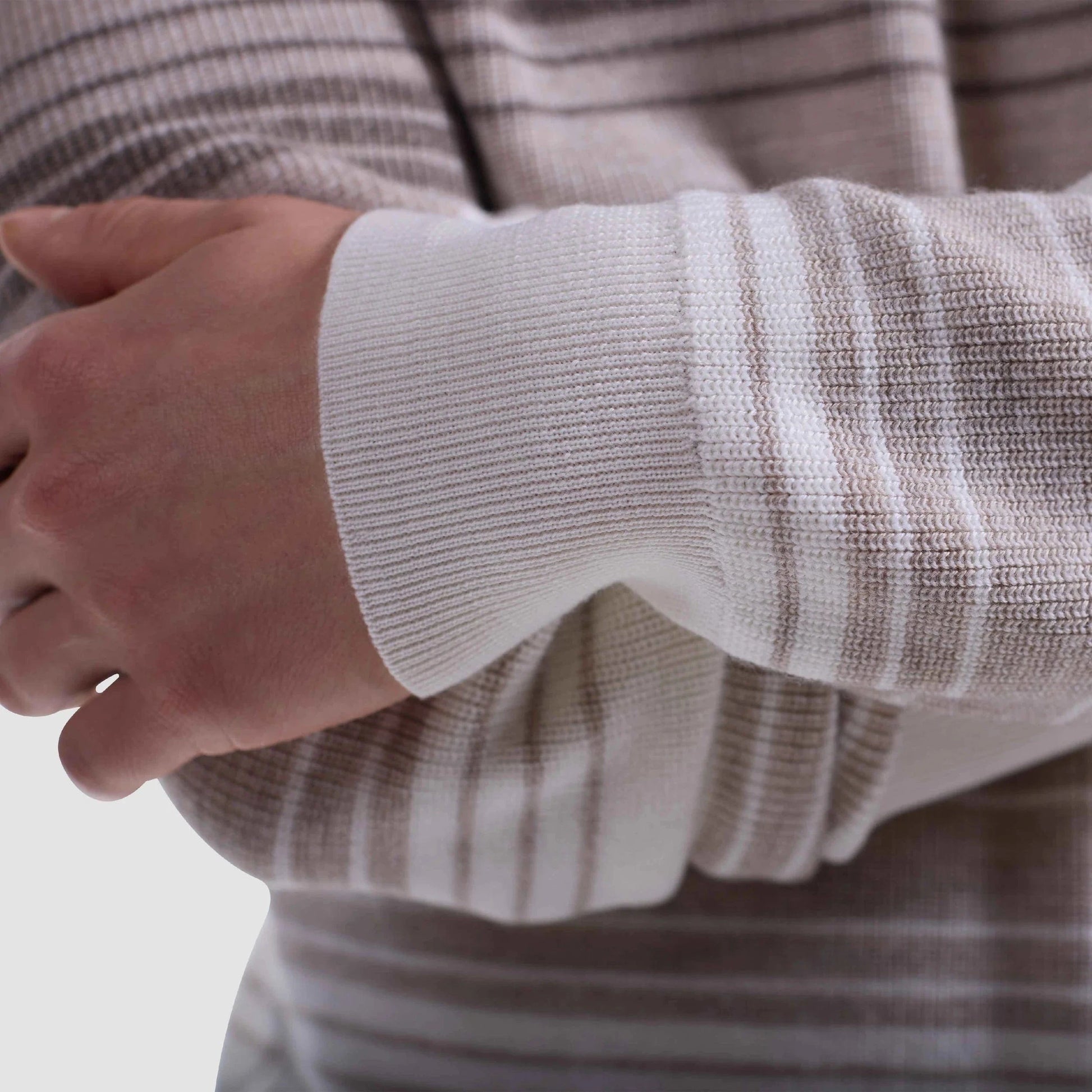 Bugatchi Sweaters Ombre Stripe Crewneck Sweater
