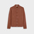 Bugatchi Sweaters Solid Full Button Long-Sleeve Polo Sweater
