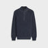 Bugatchi Sweaters Two-Tone Rib Mock Neck Sweater
