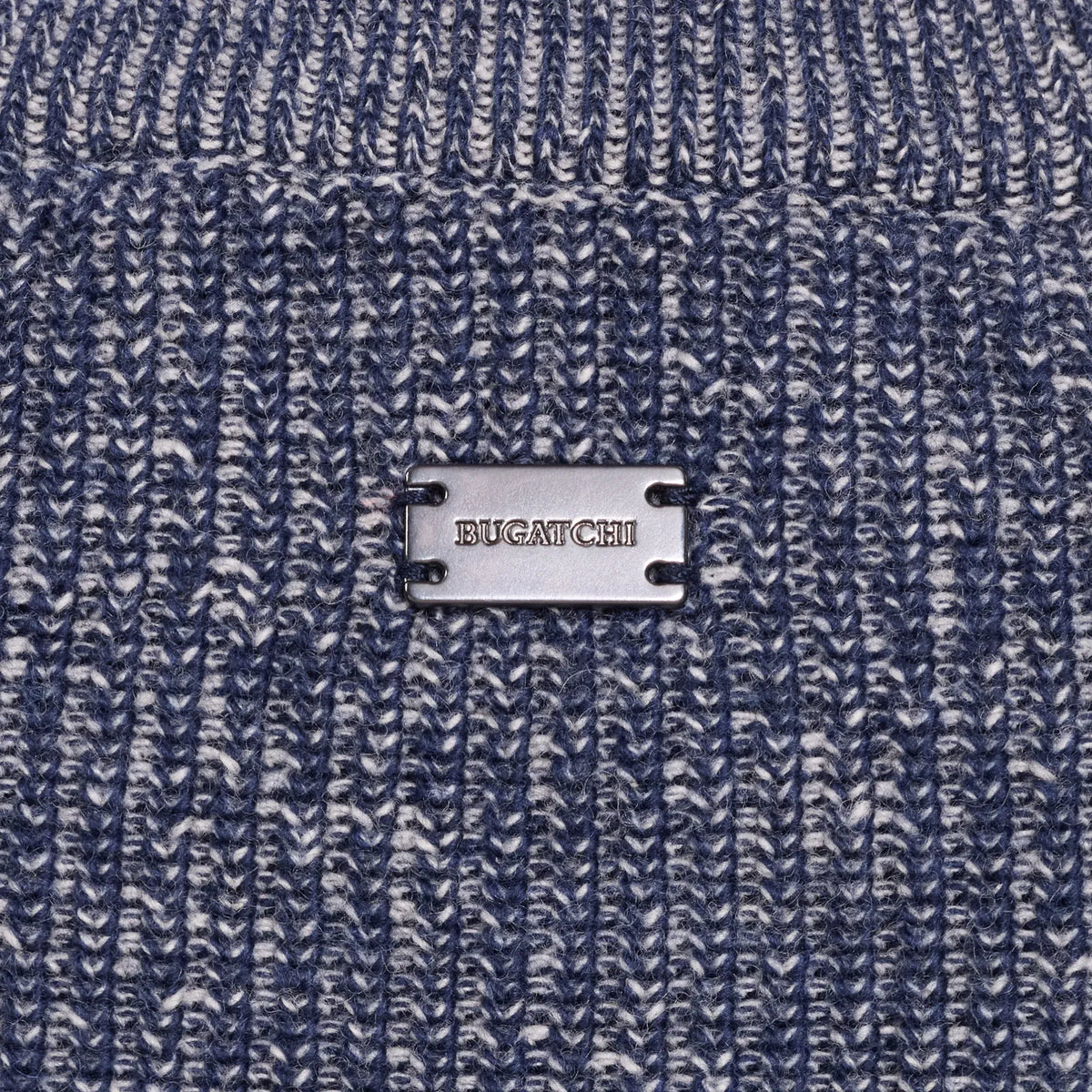 Bugatchi Sweaters Two-Tone Rib Mock Neck Sweater