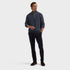 Bugatchi Sweaters Two-Tone Rib Mock Neck Sweater