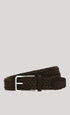Canali Belt 510 Brown / 34 Braided Suede Belt