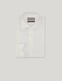 Canali Dress Shirts White / 38 Impeccabile Regular Fit Shirt in White Cotton