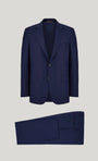 Canali Suits Suit in Blue Wool