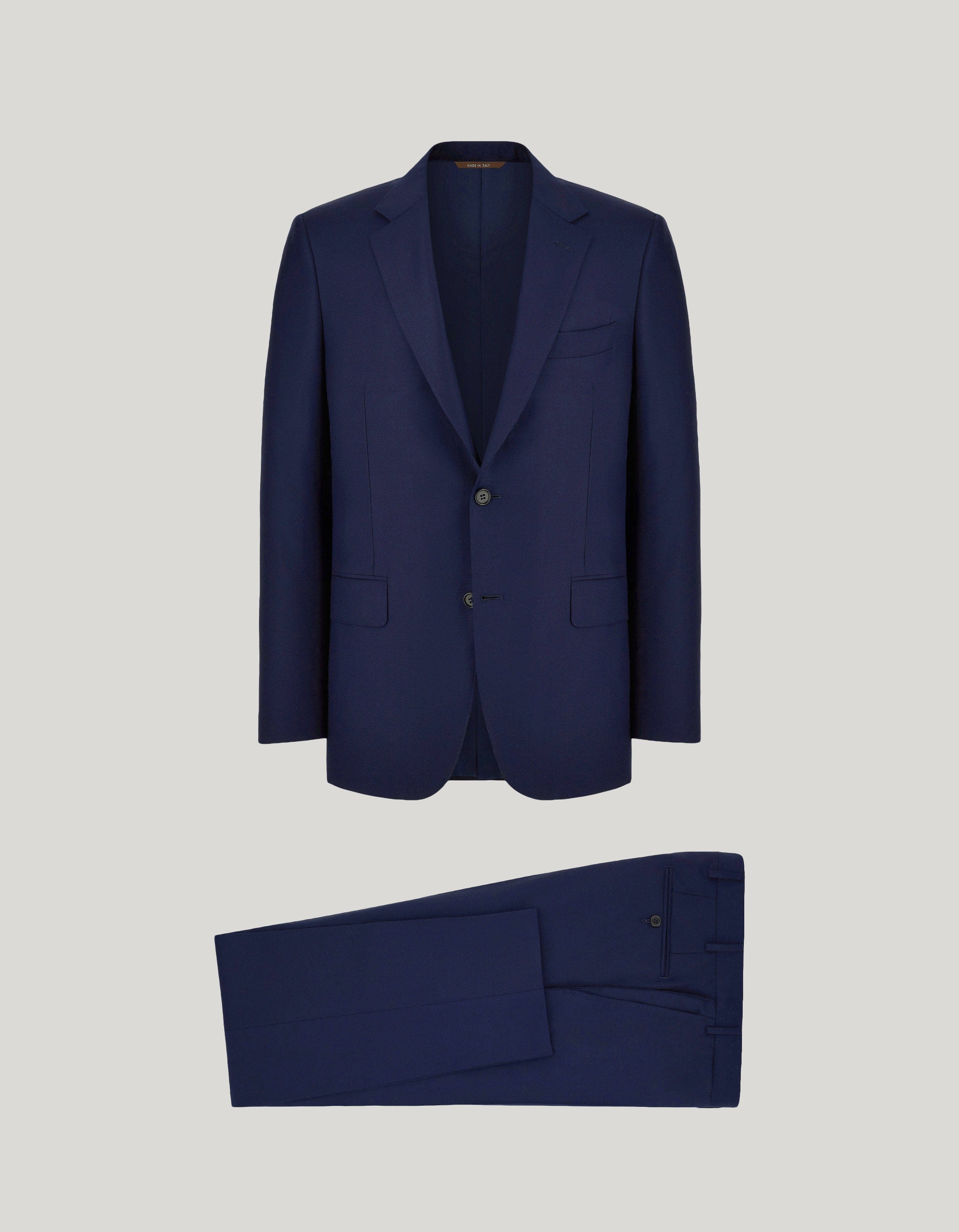 Canali Suits Suit in Blue Wool