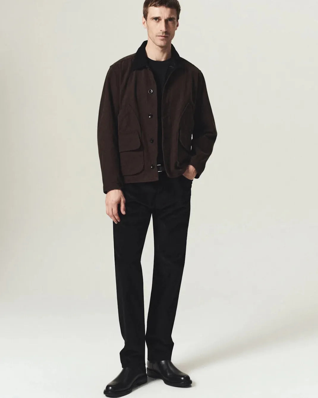 Citizens Of Humanity 5-Pockets Elijah Straight Velvet Pant
