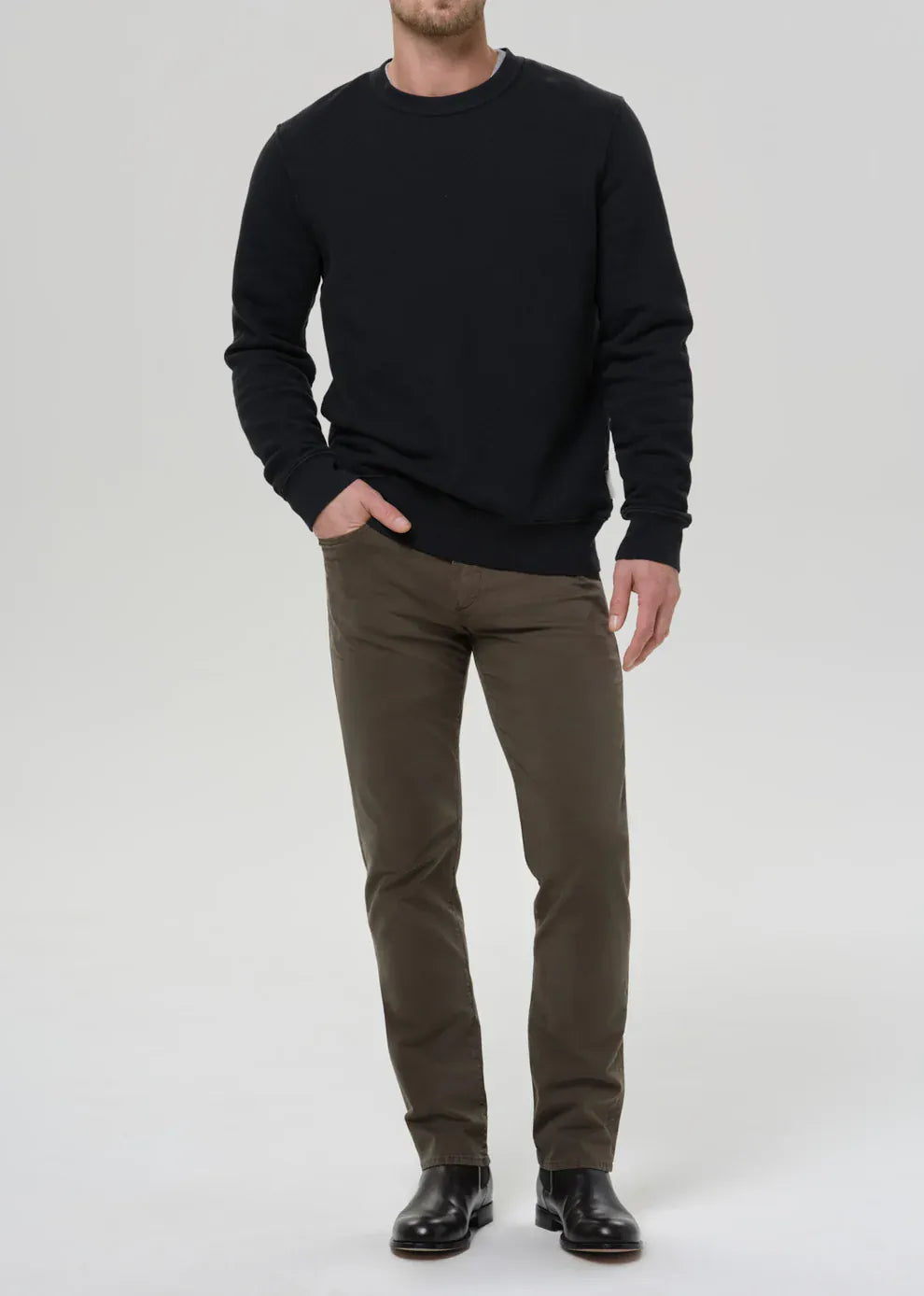 Citizens Of Humanity 5-Pockets Gage Slim Straight Cashmere Touch Sateen