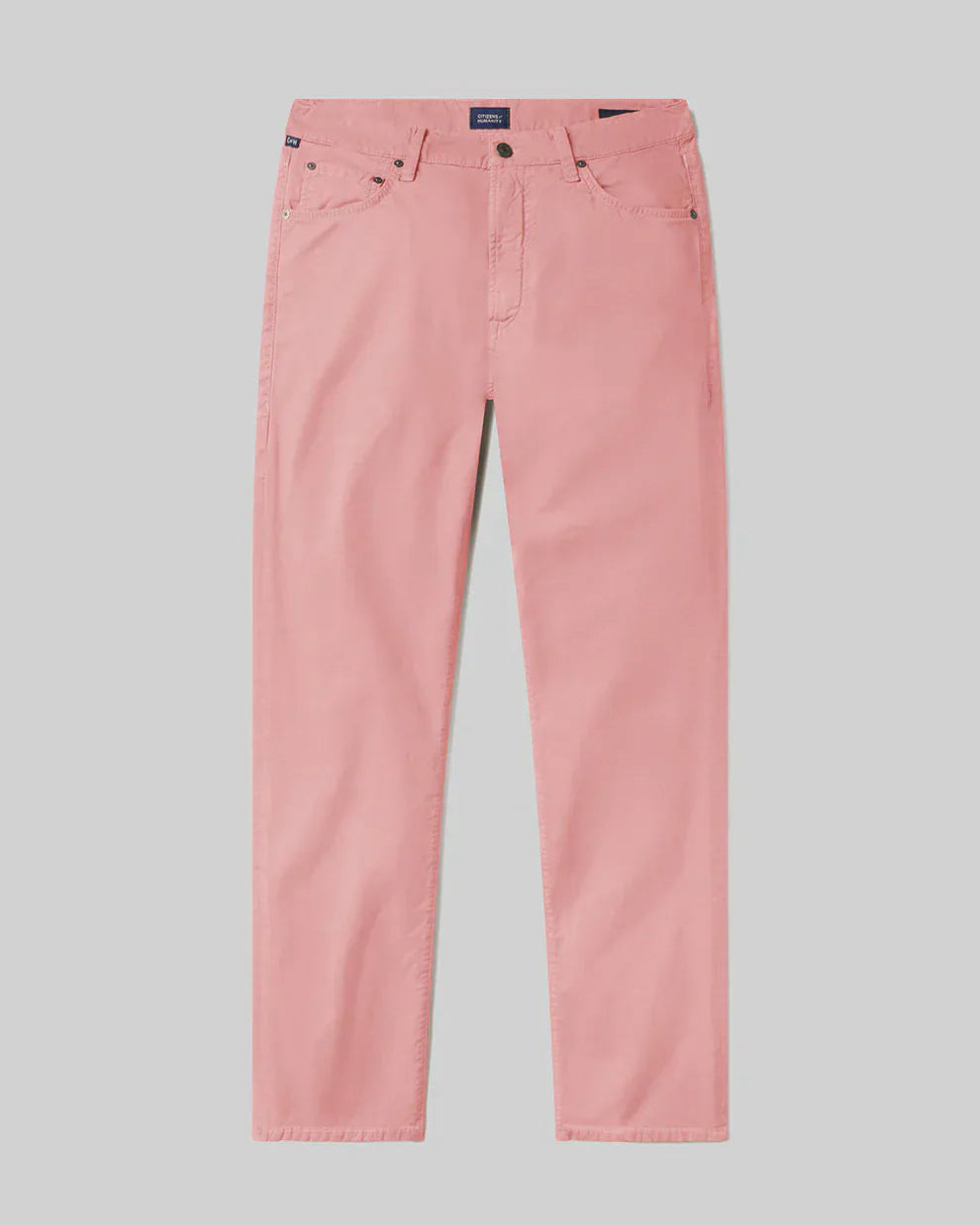 Citizens Of Humanity 5-Pockets Gage Slim Straight Cashmere Touch Sateen in Pink