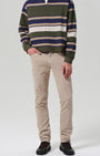 Citizens Of Humanity 5-Pockets Gage Slim Straight Stretch Corduroy in Wheat