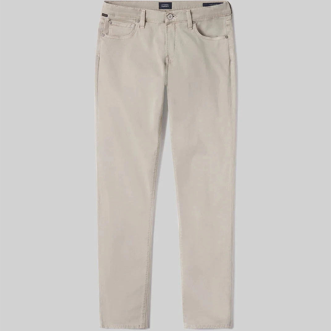 Citizens of Humanity 5-Pockets London Tapered Slim Brushed Sateen - Caraway