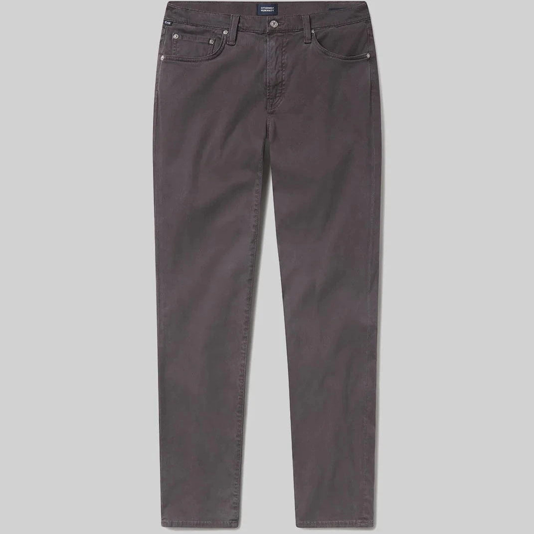 Citizens of Humanity 5-Pockets London Tapered Slim Brushed Sateen - Gravel