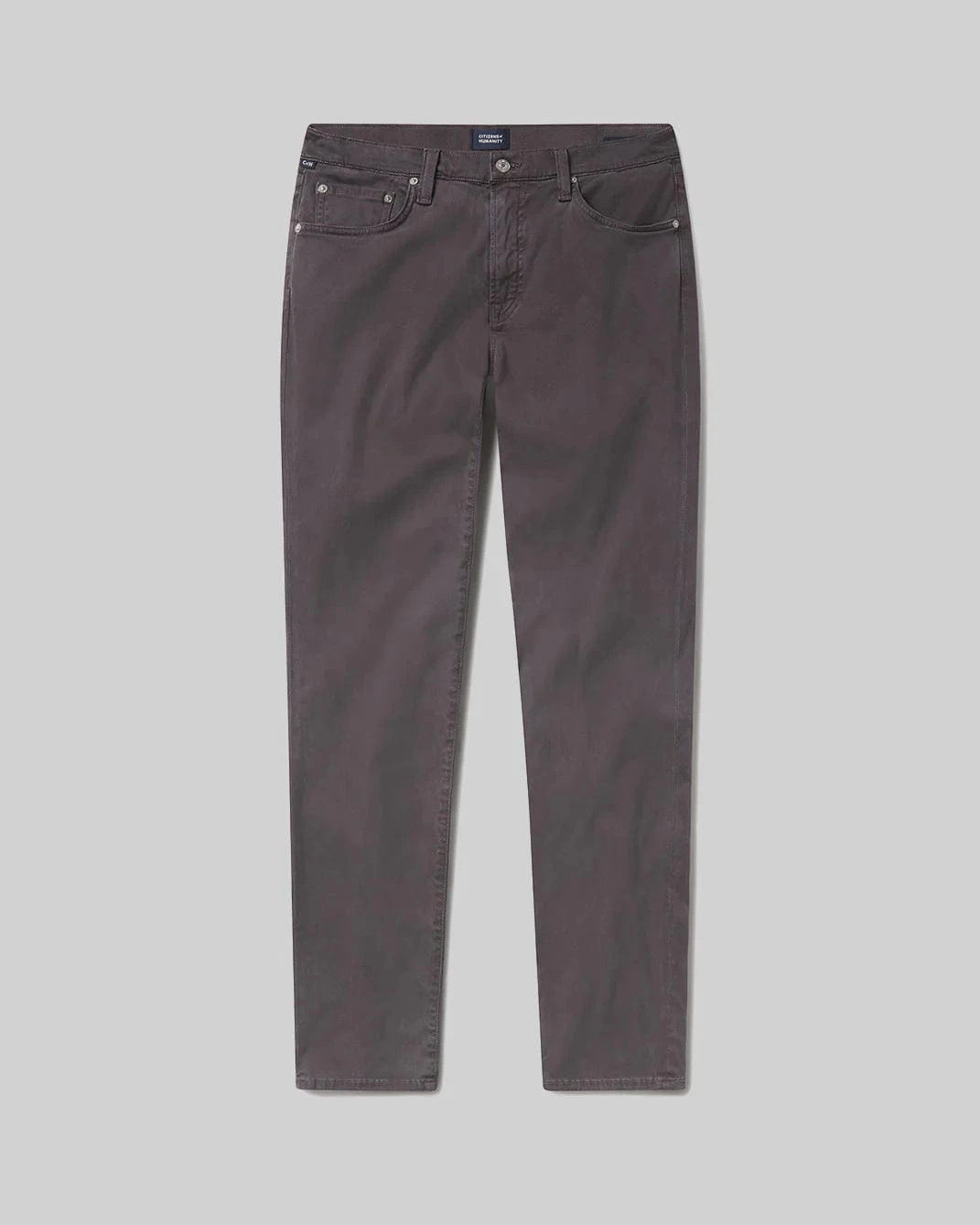 Citizens of Humanity 5-Pockets London Tapered Slim Brushed Sateen - Gravel