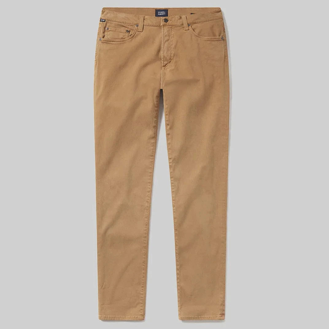 Citizens of Humanity 5-Pockets London Tapered Slim Brushed Sateen - Tonnarelli