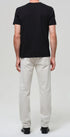 Citizens Of Humanity Denim Elijah Straight Comfort Stretch Linen in Natural