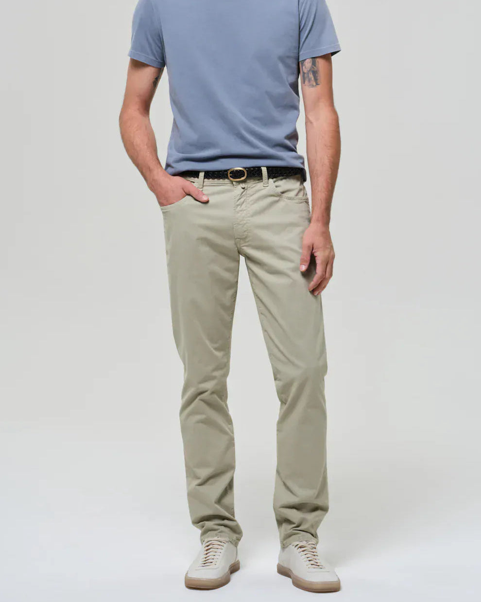 Citizens Of Humanity Denim Gage Slim Straight Cashmere Touch Sateen