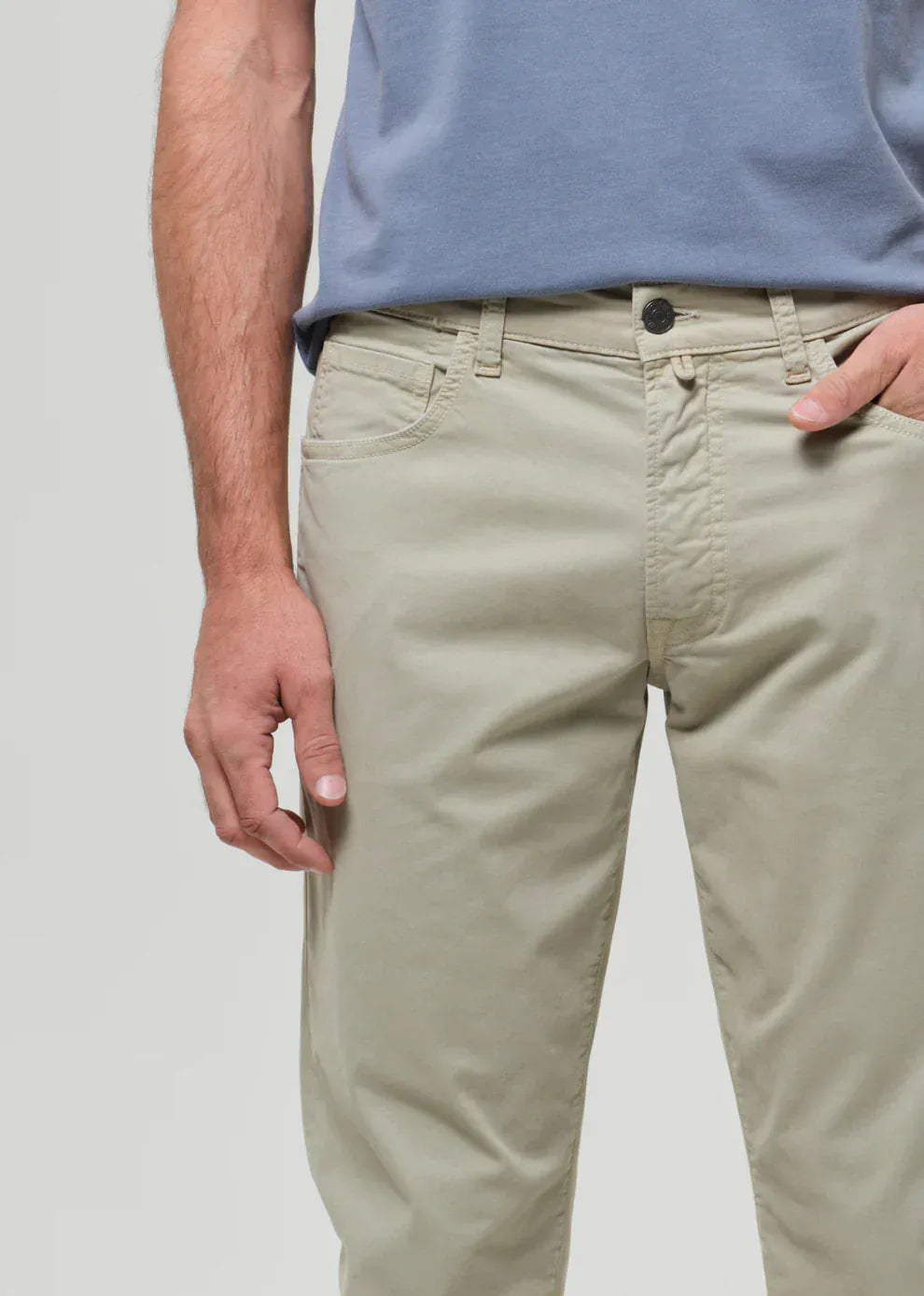 Citizens Of Humanity Denim Gage Slim Straight Cashmere Touch Sateen