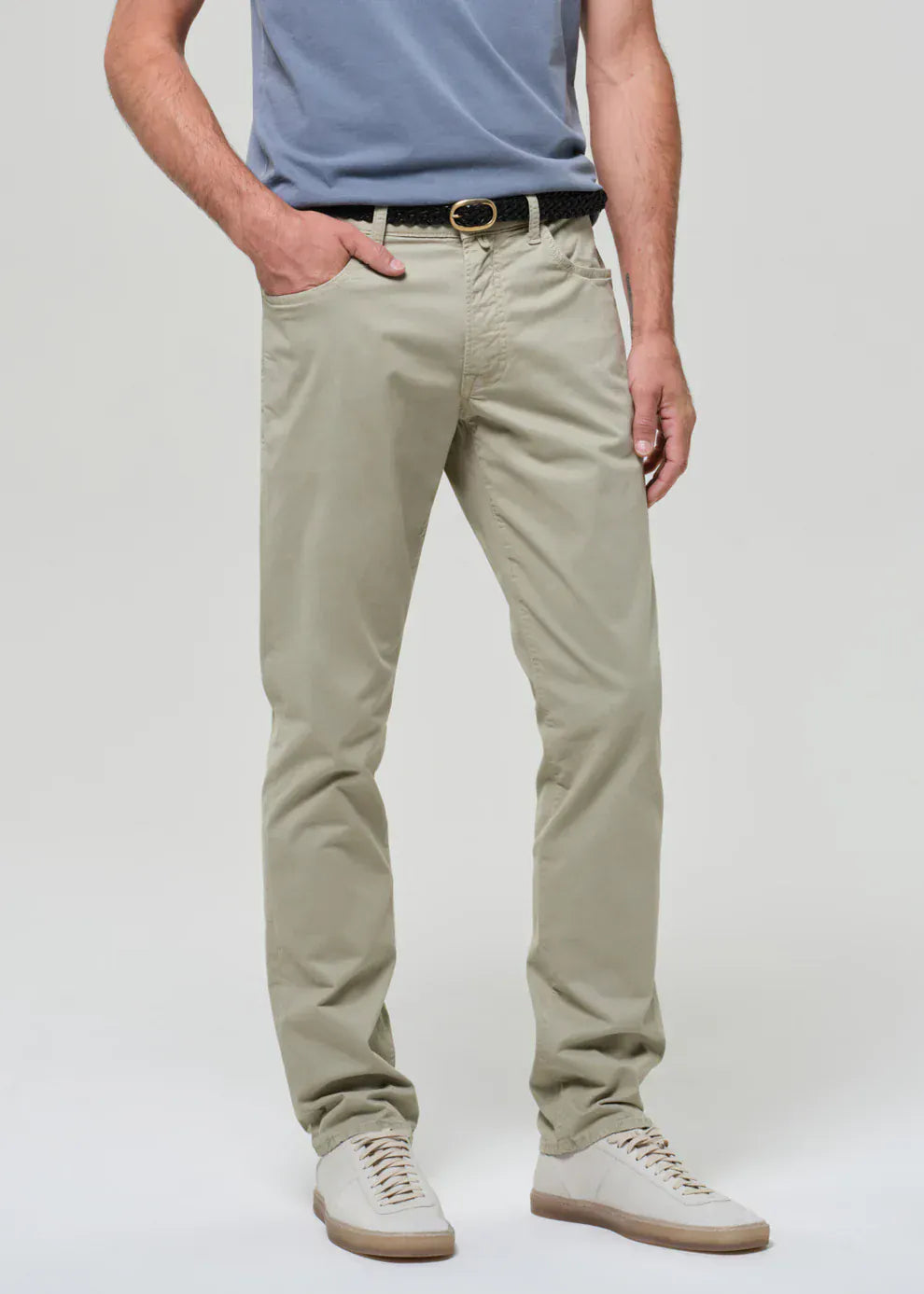 Citizens Of Humanity Denim Gage Slim Straight Cashmere Touch Sateen