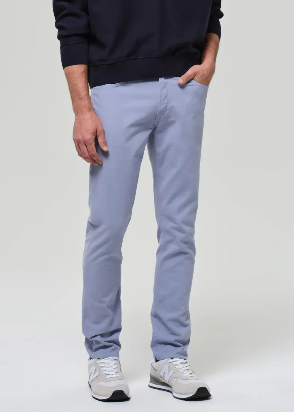 Citizens Of Humanity Denim Gage Slim Straight Cashmere Touch Sateen in Glacier