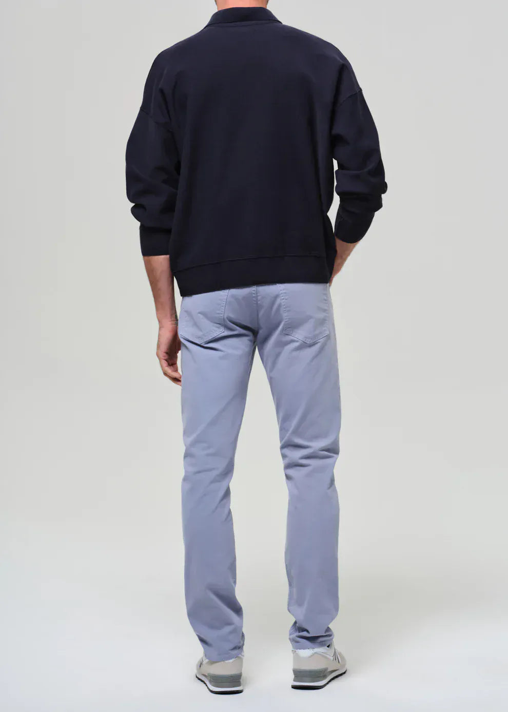 Citizens Of Humanity Denim Gage Slim Straight Cashmere Touch Sateen in Glacier