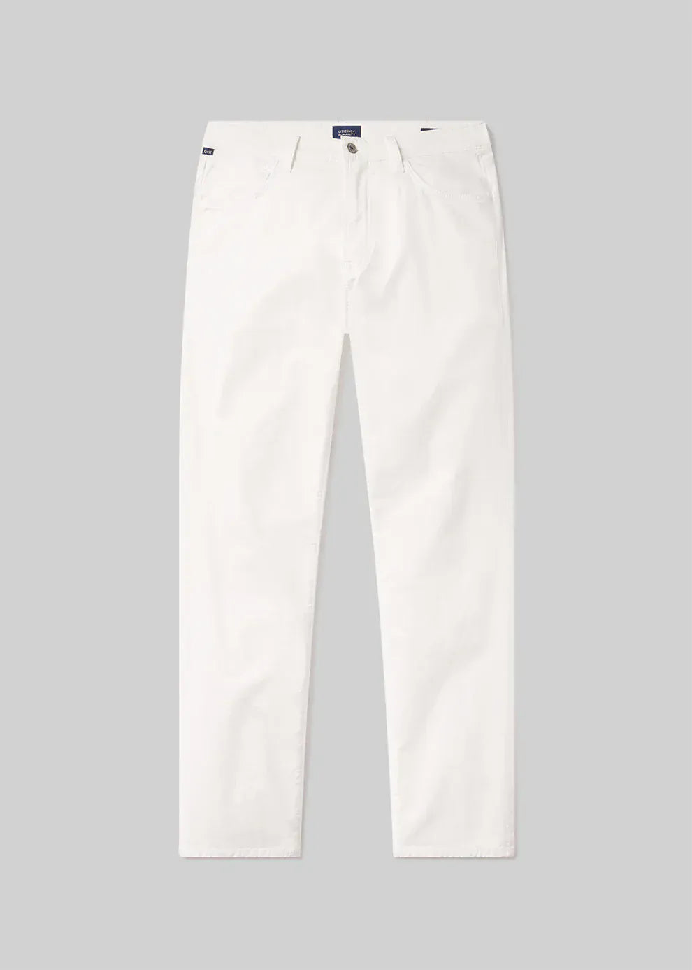Citizens Of Humanity Denim Gage Slim Straight Cashmere Touch Sateen in Soft White