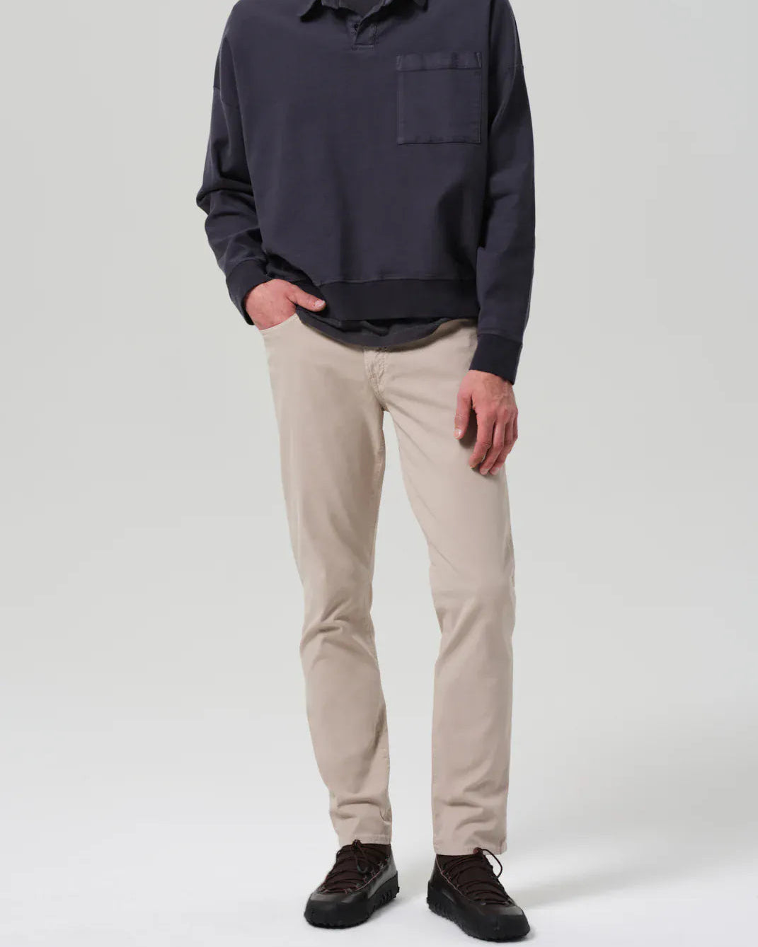 Citizens Of Humanity Denim Gage Slim Straight Italian Canvas Jeans
