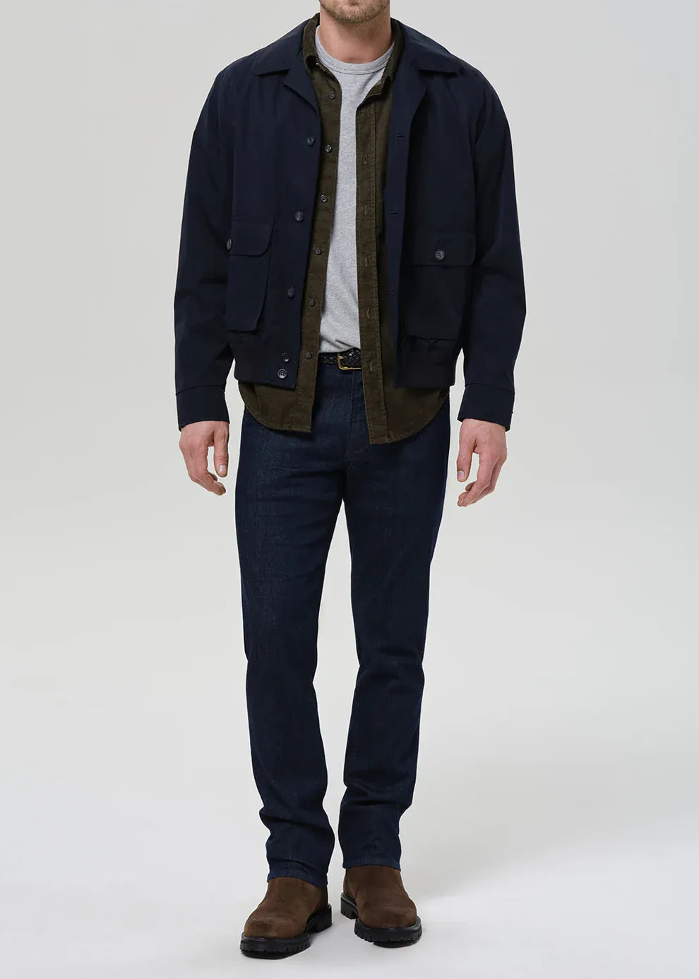 Citizens Of Humanity Denim Gage Slim Straight Tropical Denim