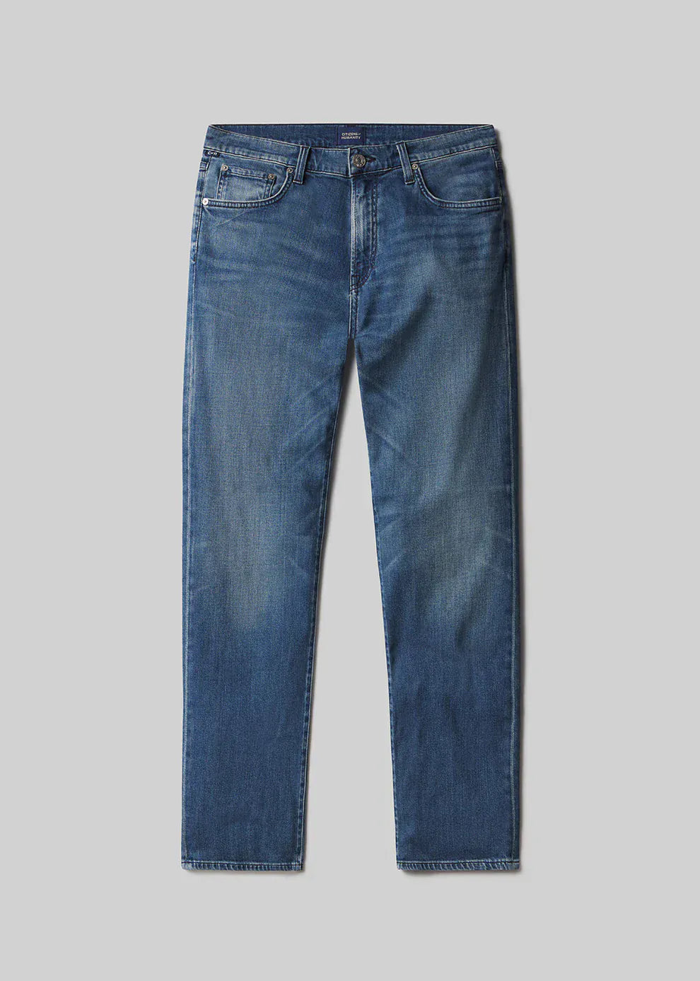 Citizens Of Humanity Denim Gage Slim Straight Tropical Denim in Milestone