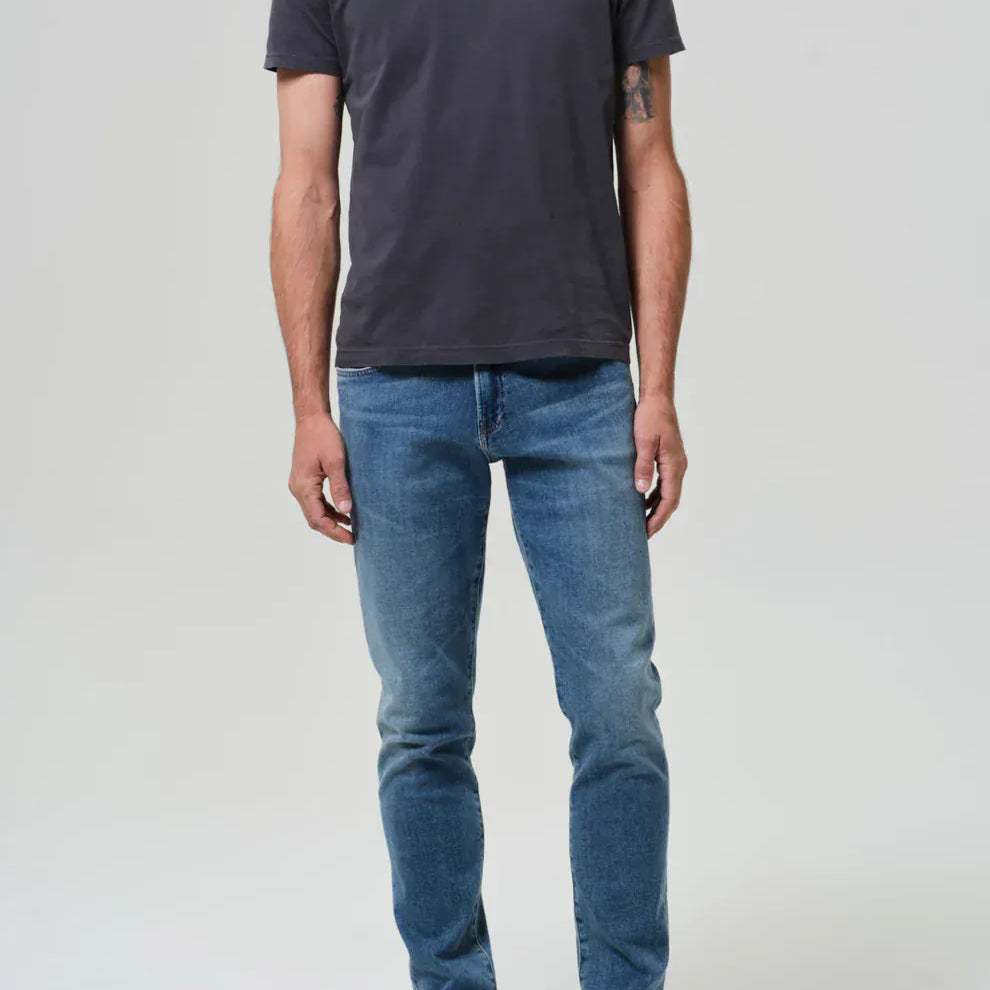 Citizens Of Humanity Denim London Tapered Slim Cashmere Denim in Anders