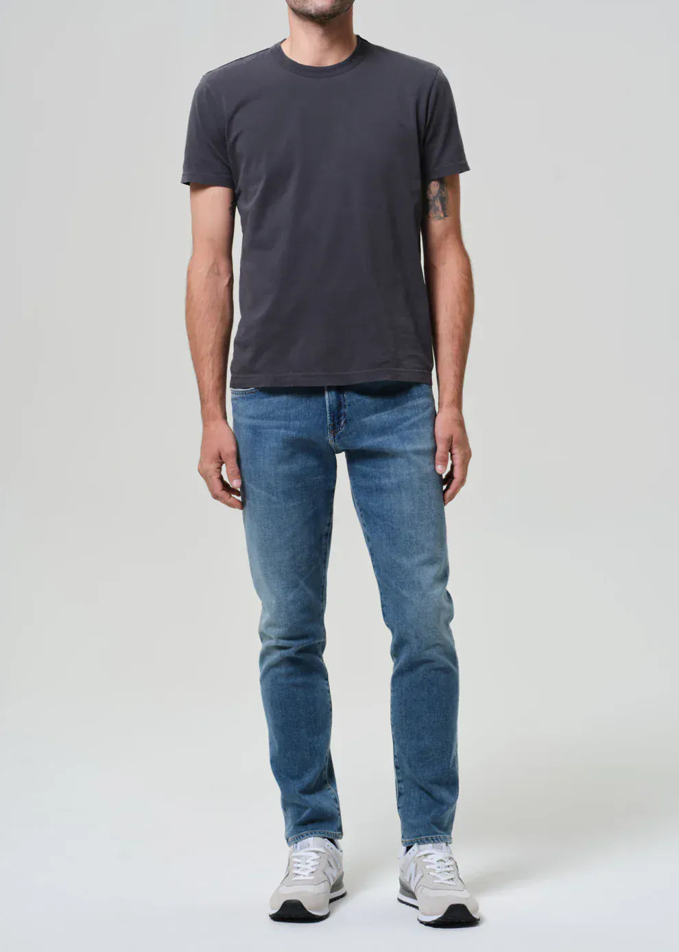 Citizens Of Humanity Denim London Tapered Slim Cashmere Denim in Anders