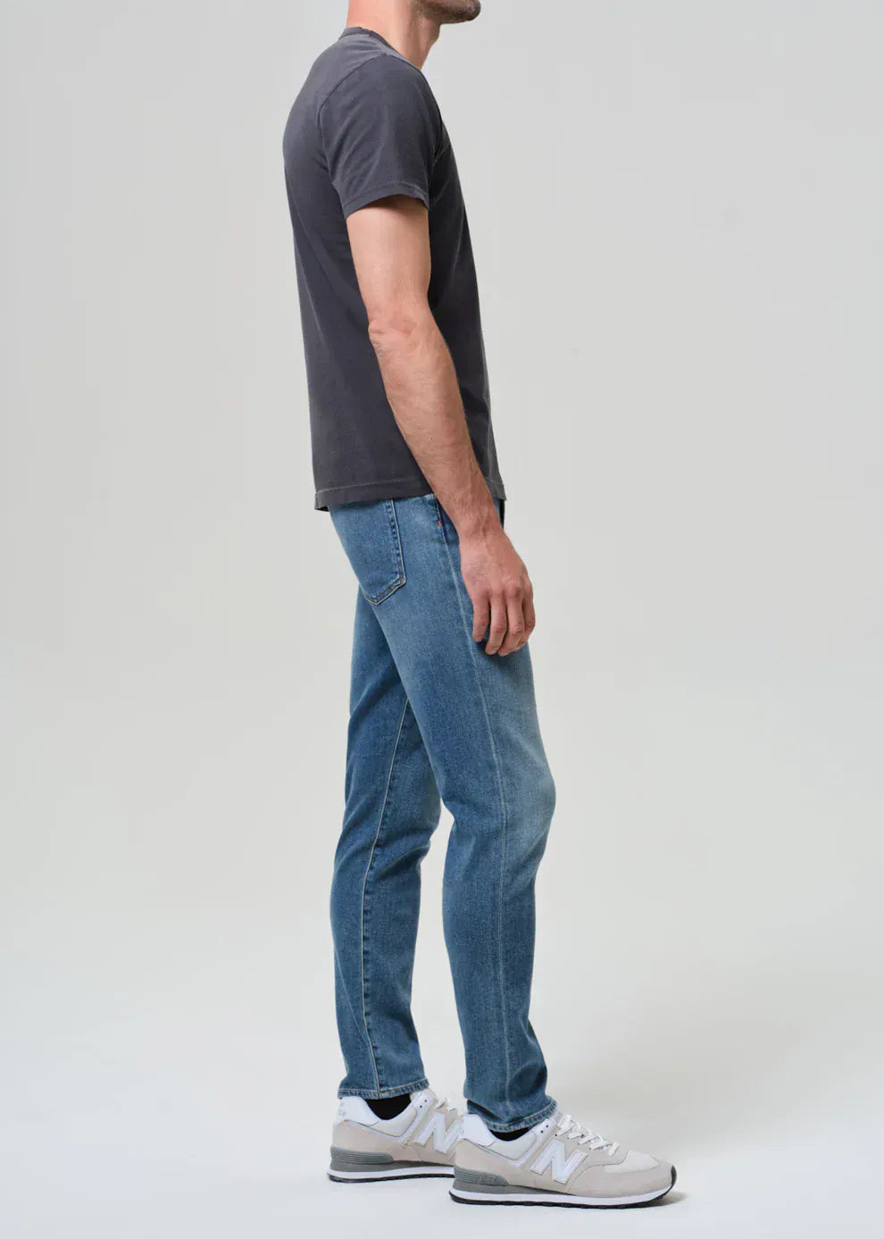 Citizens Of Humanity Denim London Tapered Slim Cashmere Denim in Anders