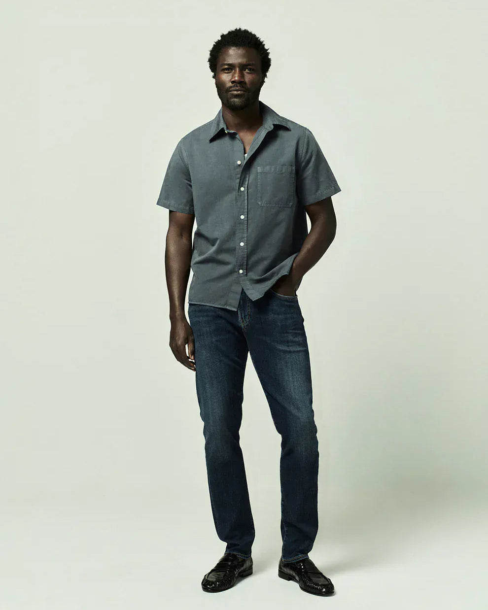Citizens Of Humanity Denim London Tapered Slim Perform in Duke