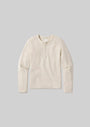 Citizens Of Humanity ECRU / M Three Button Henley