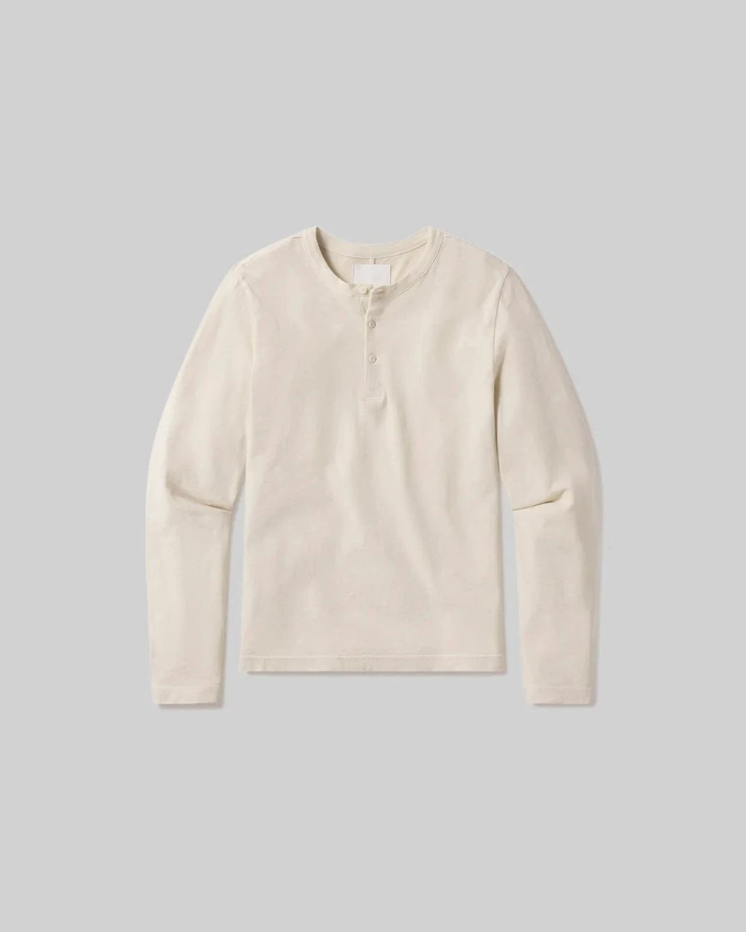 Citizens Of Humanity ECRU / M Three Button Henley