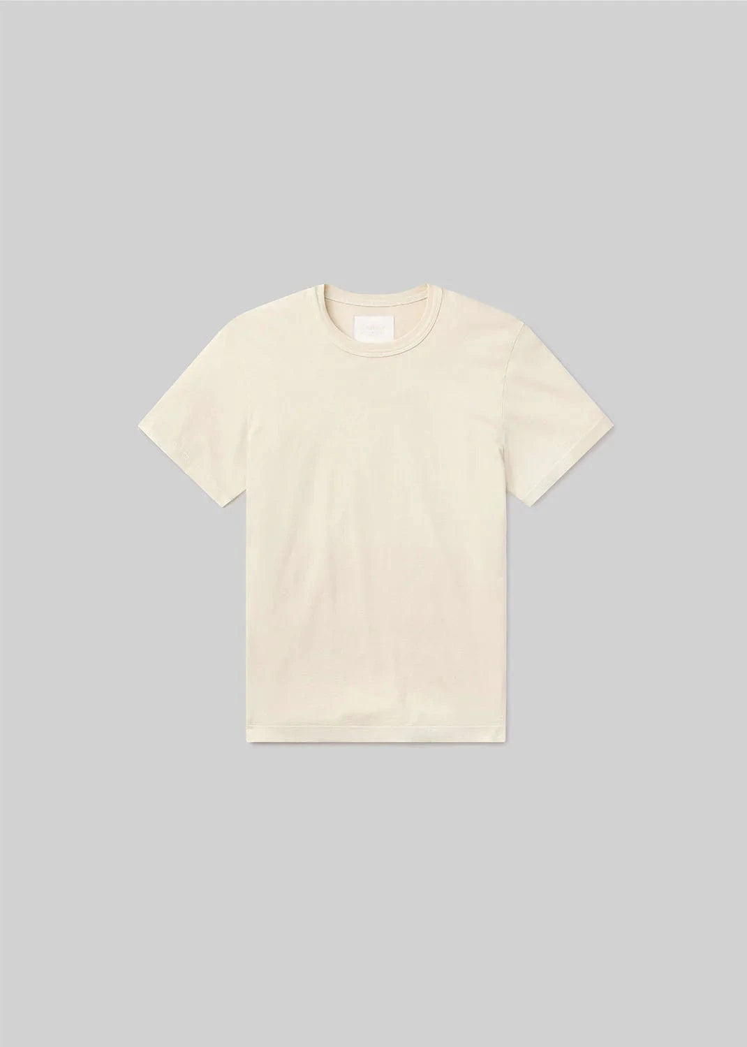 Citizens of Humanity T-Shirts Everyday Short Sleeve Tee - Ecru