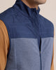 Coligny Quilted Vest- Dress Blue