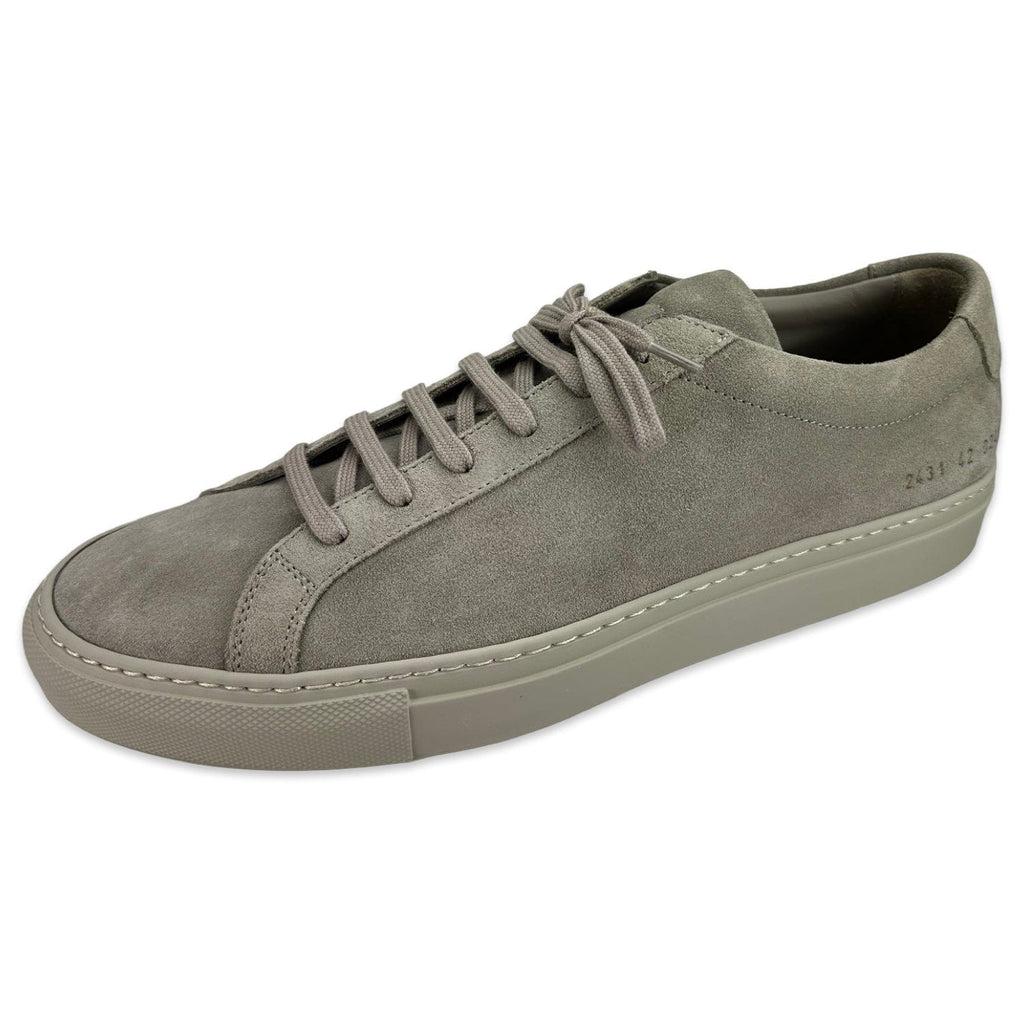 Common Projects Shoes Achilles Suede Sneaker