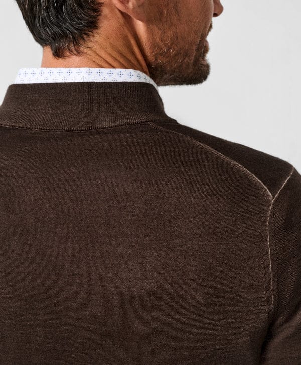 David Donahue 1/4 Zip The Skipper Quarter Zip