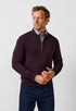 David Donahue 1/4 Zip The Skipper Quarter Zip