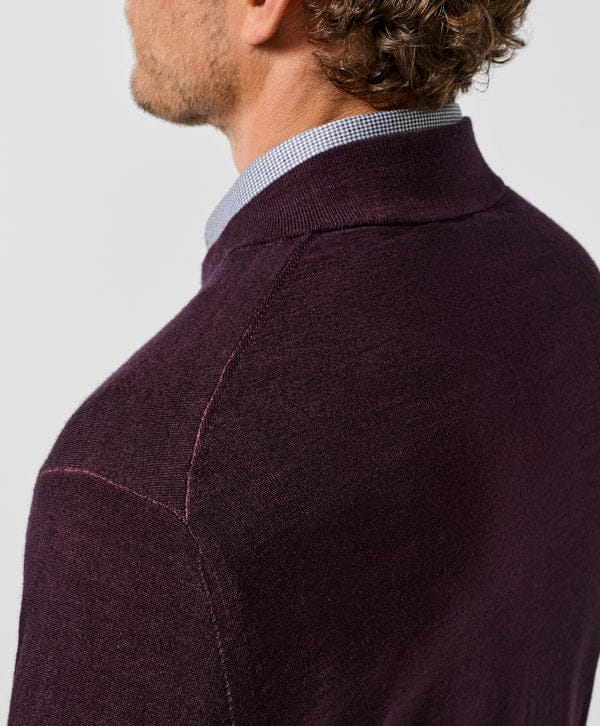 David Donahue 1/4 Zip The Skipper Quarter Zip