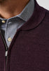 David Donahue 1/4 Zip The Skipper Quarter Zip