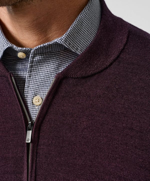 David Donahue 1/4 Zip The Skipper Quarter Zip