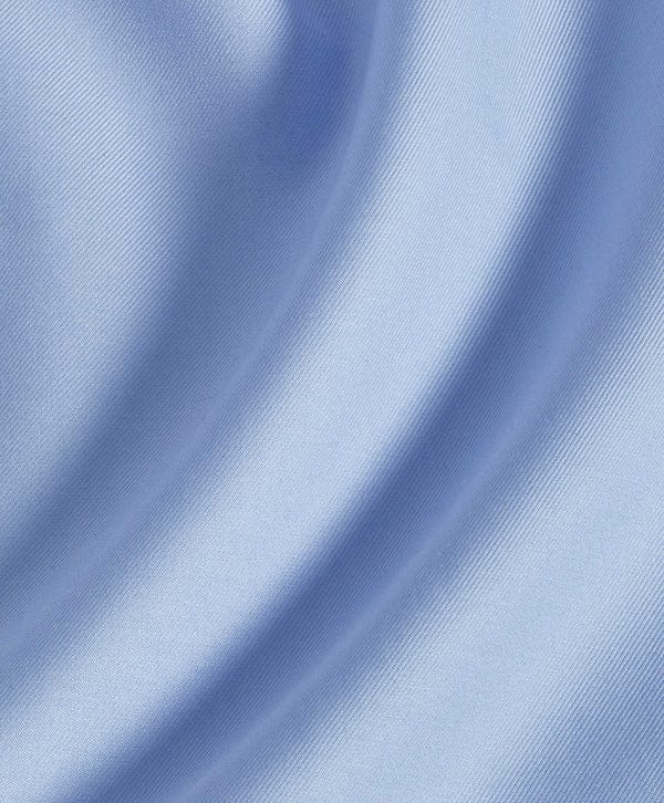 David Donahue Dress Shirts Super Fine Twill Dress Shirt in Sky