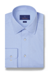 David Donahue Dress Shirts Super Fine Twill Dress Shirt in Sky