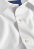 David Donahue Dress Shirts Trim White Performance Twill Formal Shirt