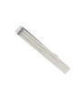 David Donahue Formal Accessories Multi Stripe Solid Tipped Silver Tie Bar