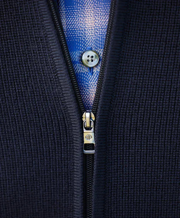 David Donahue Jackets The Aviator Sweater Jacket