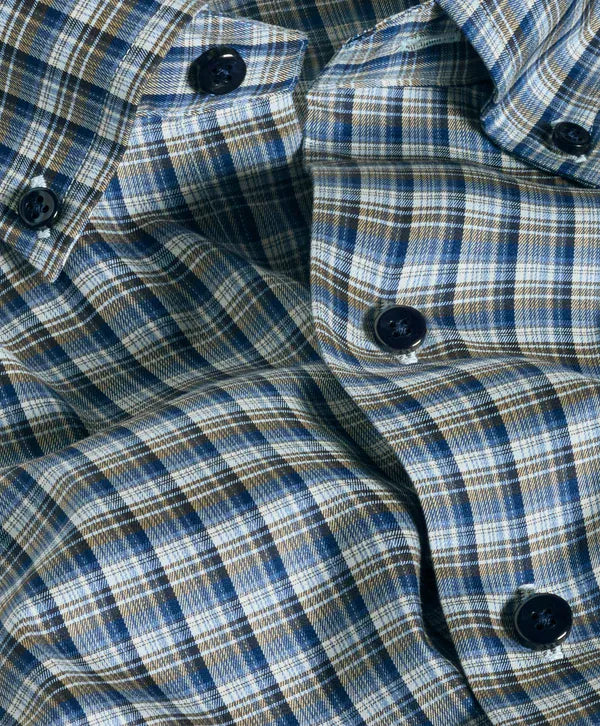 David Donahue Sport Shirts Check Sport Shirt