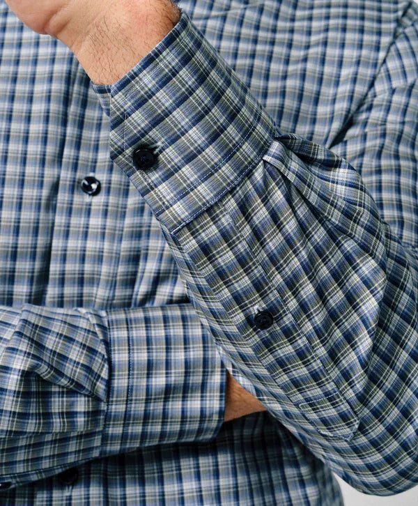 David Donahue Sport Shirts Check Sport Shirt